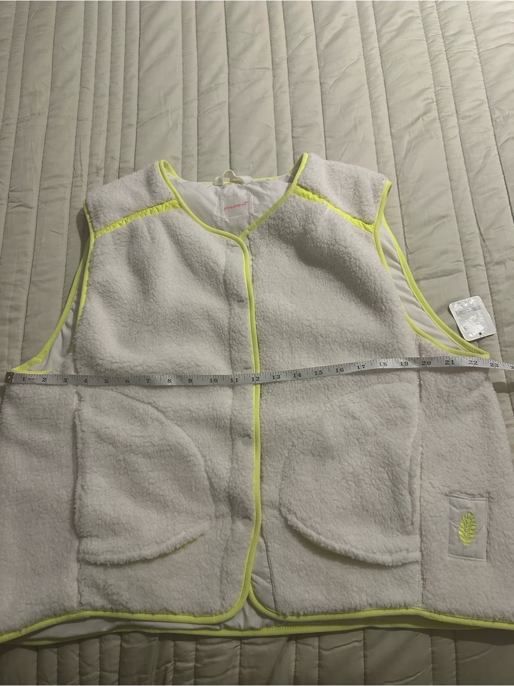 FP Movement by Free People Keep It Cozy Fleece Vest NWT - Picture 11 of 14